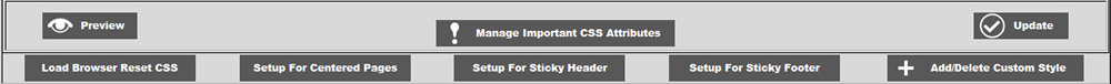 CSS Editor bottom